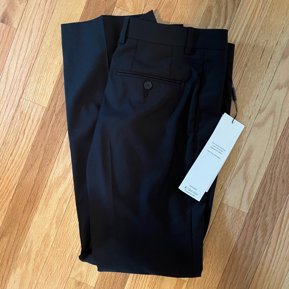 Calvin Klein Black Formal Trousers